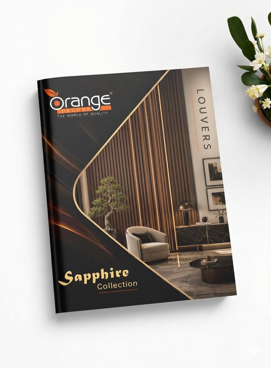 Orange Decore Sapphire Collection louver catalogue